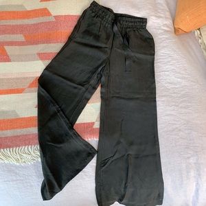 Cinq à Sept Wide Leg Black Pants